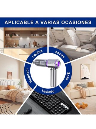 Aspirador Coche Inalámbrico Portátil