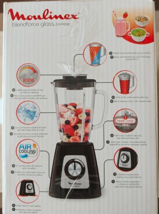 Batidora Moulinex Blendforce Glass 800W
