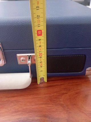 Giradischi Crosley Blu e Nero