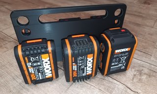 Soporte Porta 6 Baterías Worx 20V