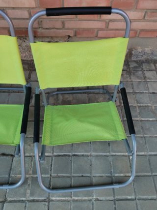 Pack 2 Sillas Plegables Bajas