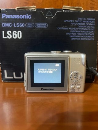 Fotocamera Digitale Panasonic DMC-LS60 Argento