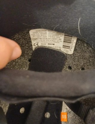 Casco para Equitación 55) Negro