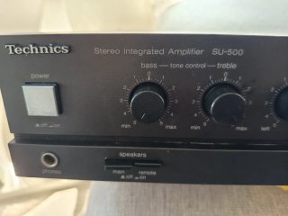 Technics  amplificador SU-500 Negro