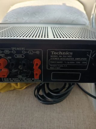 Technics  amplificador SU-500 Negro