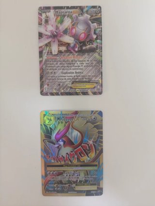 Lote Cartas Pokémon EX réplicas