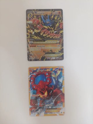 Lote Cartas Pokémon EX réplicas