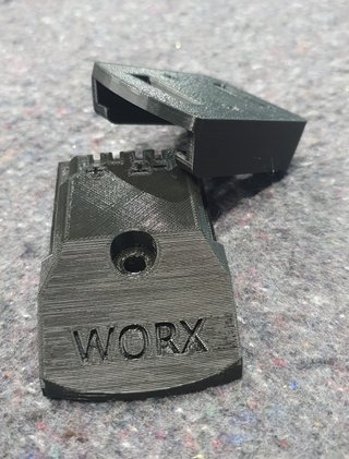 WORX 20V –6 Soportes para baterías Y 4 herramienta