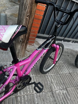 Bicicleta Monty 104 Rosa. Rueda de 18”