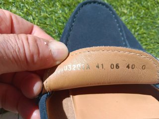 Zapatos Geox Azul Talla 41