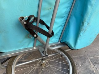 Carro remolque niño para bicicleta