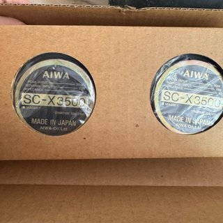 Altavoces AIWA SC-X3500 Vintage