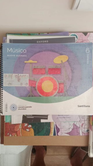 Música nuevo acordes. 6 primaria