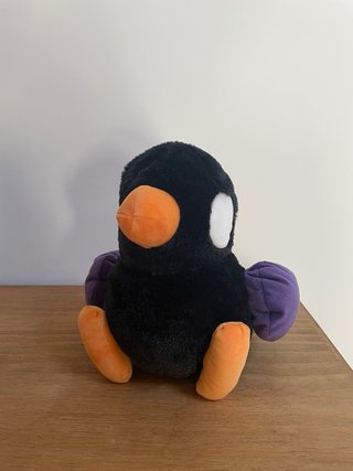 Peluche patito Kurzgesagt Negro