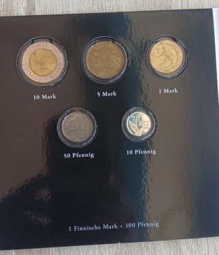Set Finlandia Euros y Monedas Finlandesa
