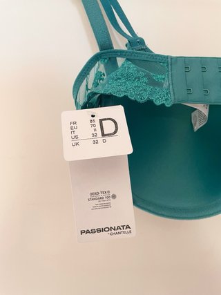 Sujetador Passionata by Chantelle Teal