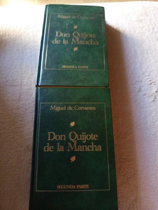Colección 2 volúmenes Don Quijote de la Mancha
