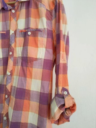 Camisa de algodón a cuadros