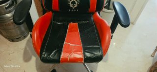 Silla Gaming Diablo Roja y Negra