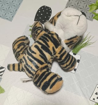 Peluche Tigre Ojos Grandes Colgante Retro
