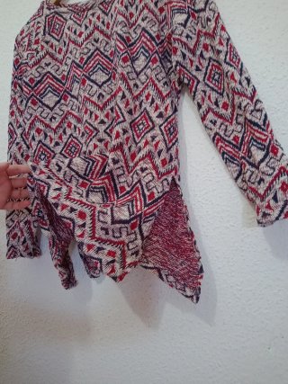 Jersey punto geométrico mujer Talla L