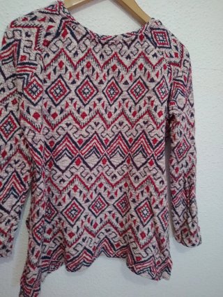 Jersey punto geométrico mujer Talla L