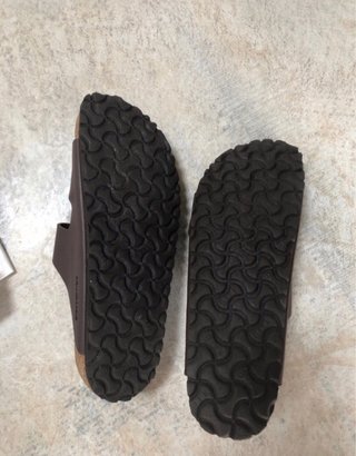 Sandali Birkenstock Arizona Tg 42 Marrone
