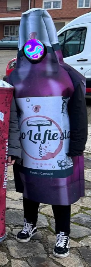 Disfraz Botella Vino Talla Única
