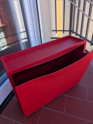 Zapatero TRONES rojo 52x18x39 cm