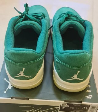 Jordan Flight Court Talla 46 Verde/Rojo