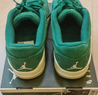 Jordan Flight Court Talla 46 Verde/Rojo