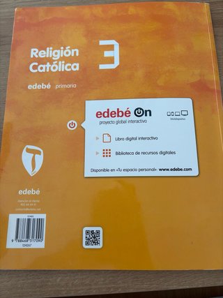 Religión católica, 3, Primaria Zain : [Edebe on]