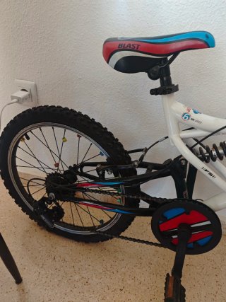 Bicicleta de montaña infantil 6 velocidades
