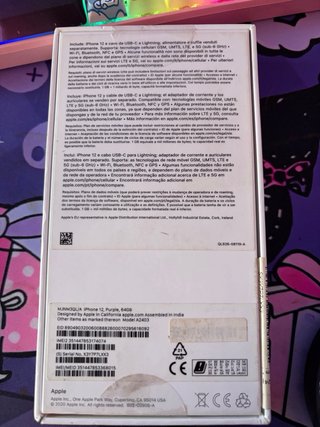 Vendo iPhone 12 64GB, viola, in ottime condizioni