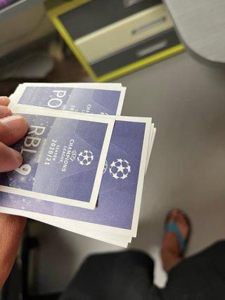 Cromos Topps Champions League más variedad