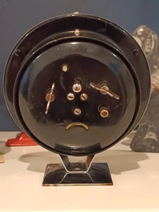 Sveglia da tavolo Golden cock vintage anni 70