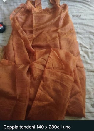 Coppia tendoni 140 x 280 cm