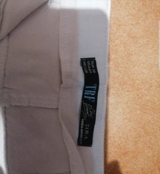 Falda Zara Blanca Talla 36