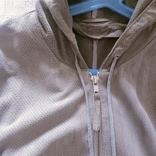 Chaqueta de piel de cabra