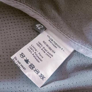 Chaqueta de piel de cabra
