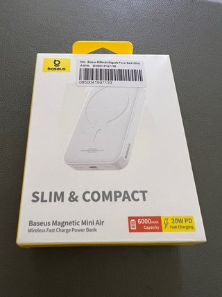 Baseus Mini Air 6000mAh 20W Cargador Portátil