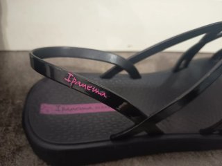 Sandalias Ipanema Negras Mujer