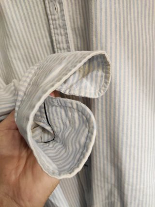 Camisa El Ganso Rayas Azul y Blanco