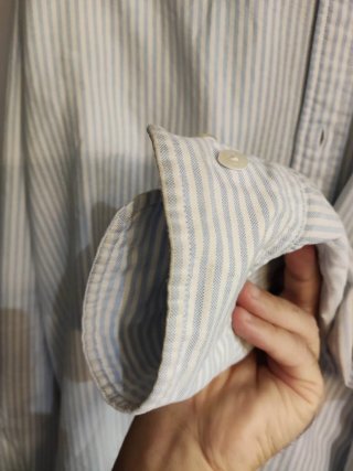 Camisa El Ganso Rayas Azul y Blanco