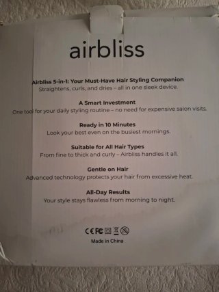 Secador Airbliss tipo Dyson