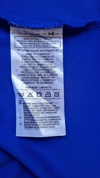 Camiseta Adidas Fútbol Canadá Blockcore L