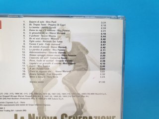 cd La grande storia della canzone italiana. La nuo