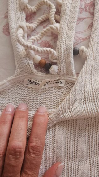 Vestido de verano de punto