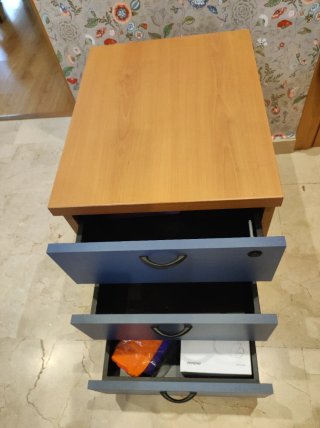 Escritorio Plegable+ Cajonera con Ruedas.
