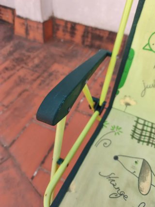 Silla plegable infantil con estampado divertido